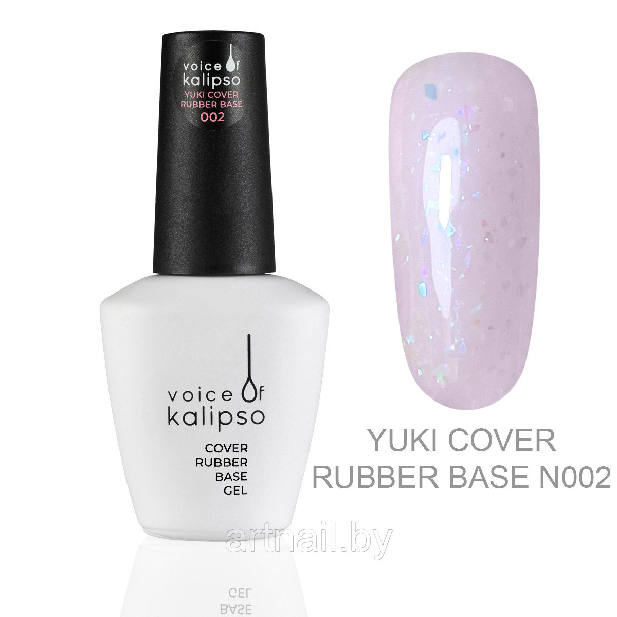 База камуфлирующая каучуковая Voice of Kalipso Yuki Cover Rubber №002, 10 мл
