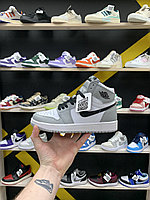 Кроссовки Air Jordan 1 Hight Retro Grey White Black