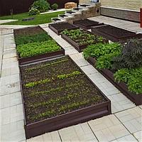 Металлические грядки, пирамиды, альпийские горки