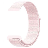 Нейлоновый ремешок на липучке Rumi Velcro (20 мм) Розовый кварц