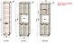 Кухня Берес Б 0.9м (90 см) Дуб полярный-Дуб серый, фото 7