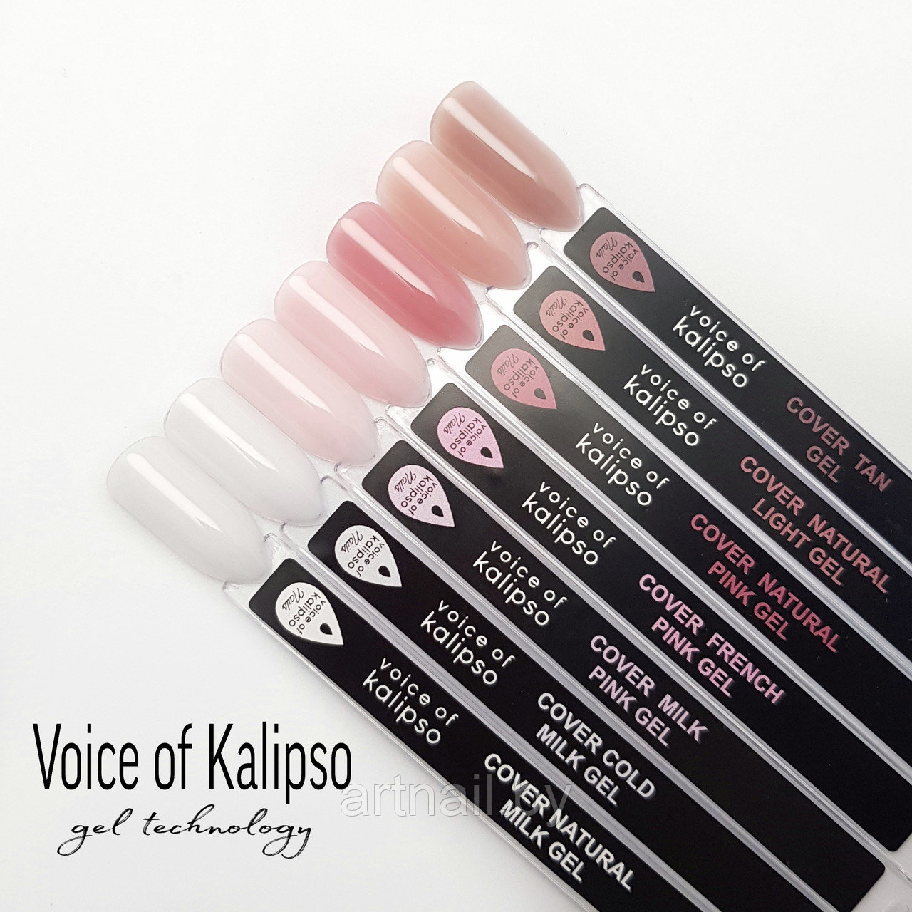 Гель Voice of Kalipso для наращивания ногтей Французский розовый Cover French Pink, 50мл - фото 2 - id-p204163618