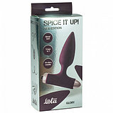 Анальная пробка с вибрацией Spice it up New Edition Glory Wine red, фото 3