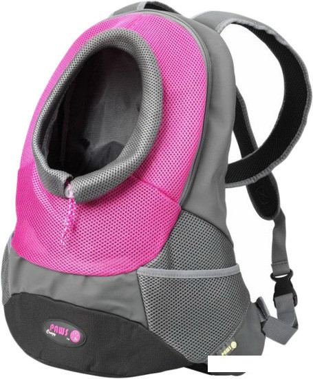 Рюкзак-переноска EBI Crazy Paws Maria S (розовый) - фото 1 - id-p202587368