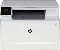 МФУ лазерный HP Color LaserJet Pro MFP M182n цветная печать, A4, цвет белый [7kw54a]