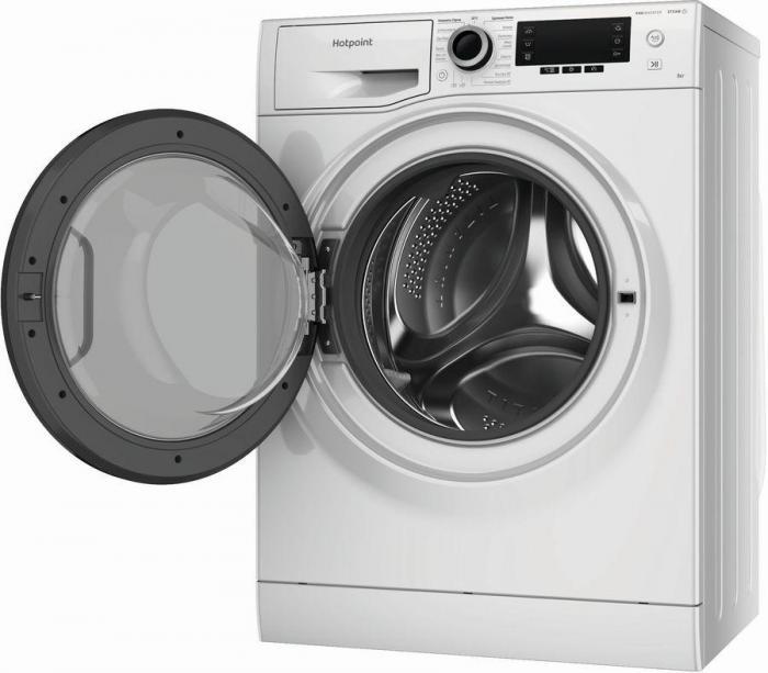 Стиральная машина HOTPOINT NSD 8249 D AVE RU, с фронтальной загрузкой, с паром, 8кг, 1200об/мин, инверторная - фото 6 - id-p203872709