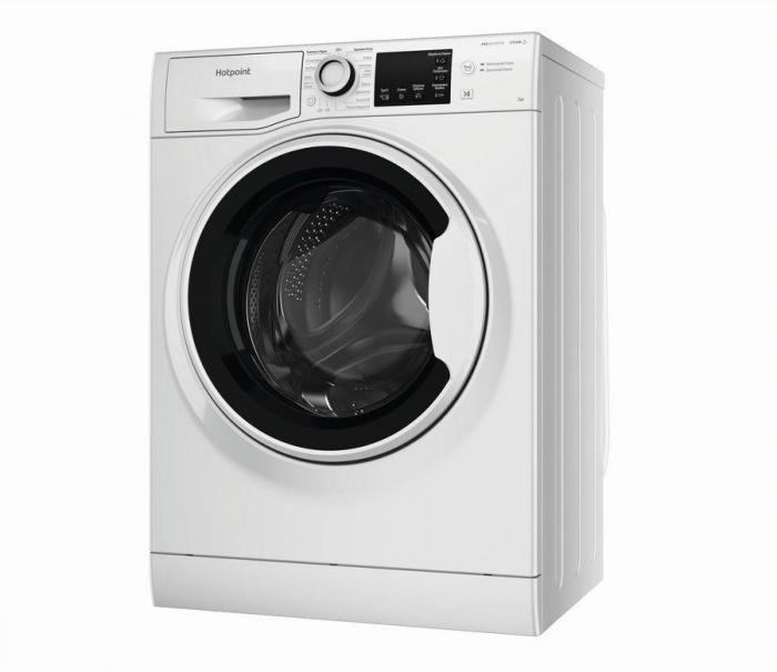 Стиральная машина HOTPOINT NSB 7249 W AVE RU, с фронтальной загрузкой, с паром, 7кг, 1200об/мин, инверторная - фото 3 - id-p203872711