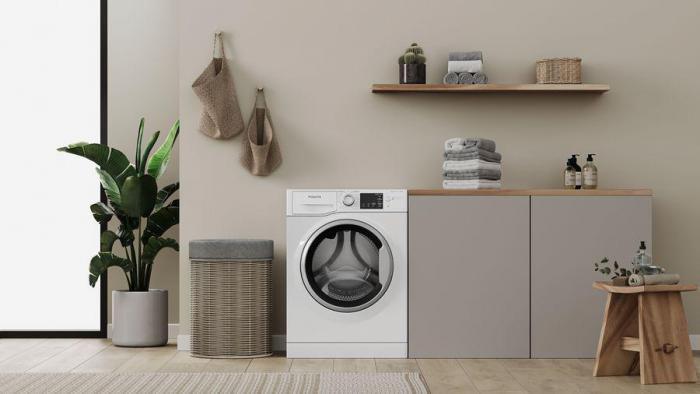 Стиральная машина HOTPOINT NSB 7239 W VE RU, с фронтальной загрузкой, с паром, 7кг, 1200об/мин, инверторная - фото 8 - id-p203872712