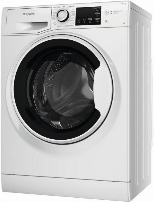 Стиральная машина HOTPOINT NSB 7225 W V RU, с фронтальной загрузкой, с паром, 7кг, 1200об/мин - фото 3 - id-p203872713