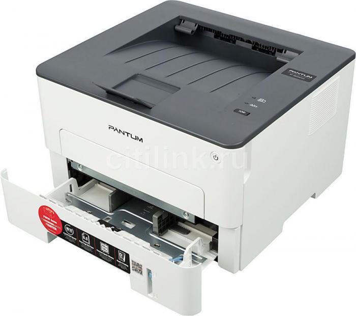 Принтер лазерный Pantum P3010D черно-белая печать, A4, цвет белый - фото 5 - id-p203872781