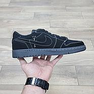 Кроссовки Air Jordan 1 Retro Low OG SP "Travis Scott Black Phantom", фото 9