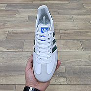 Кроссовки Adidas Samba OG FT White Green, фото 3