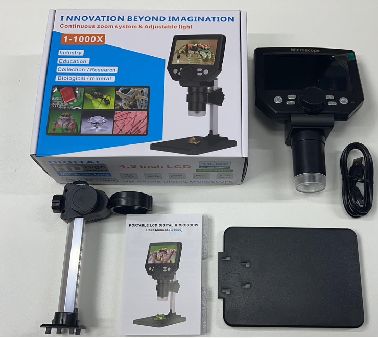 Цифровой электронный USB - микроскоп INNOVATION BEYOND IMAGINATION с увеличением 1000X HD - фото 9 - id-p204185913