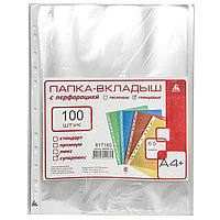 Файл А4+ Бюрократ СуперЛюкс 60мкм 100шт./уп. (Цена с НДС)