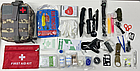 Тактическая сумка - аптечка укомплектованная 32 предмета / дорожный подсумок - аптечка для выживания / серая х, фото 6