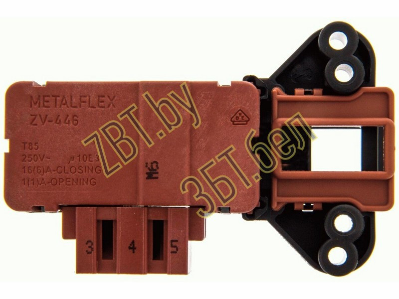 Блокировка люка (двери) для стиральной машины Vestel, Schaub Lorenz 32024465 (Metalflex ZV446M8, ZV-446 M8, - фото 3 - id-p204182850
