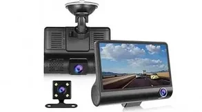 Видеорегистратор автомобильный с 3 камерами VIDEO CARDVR С8 Full HD 1080