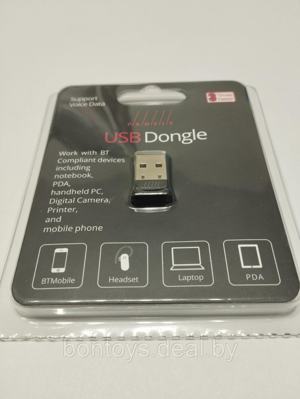 Bluetooth адаптер USB Profit 5.0 Dongle Для ПК (Совместимость к геймпадам PS4,PS5,XBOX ONE,S,X, Series) - фото 5 - id-p204187237