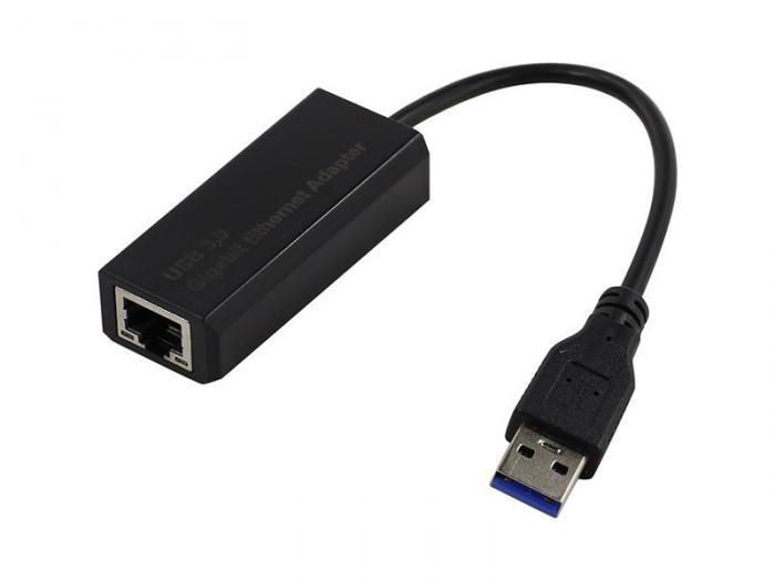 Сетевая карта ExeGate EXE-735U3-45 USB3.0 - 1xRJ45 UTP AX88179 EX283722RUS - фото 1 - id-p204189018