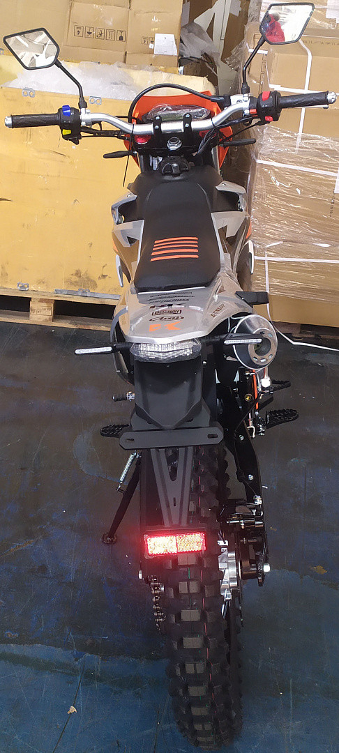 Мотоцикл RACER RC250GY-C2K K2 оранжевый - фото 8 - id-p204192410