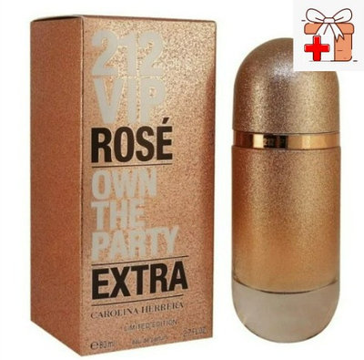 Carolina Herrera 212 VIP Rose Extra / 80 ml (Каролина 212 Роуз)