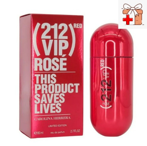 Carolina Herrera 212 VIP Rose Red / 80 ml (Роуз Ред) - фото 1 - id-p194819309