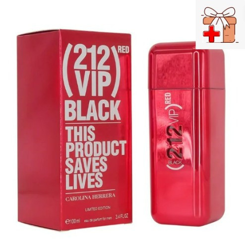 Carolina Herrera 212 Vip Black Red / 100 ml ( 212 Ред)