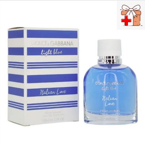 D&G Light Blue Italian Love / 100 ml (Дольче Габбана Италиан Лав) - фото 1 - id-p202759654