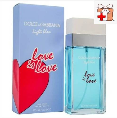 D&G Light Blue Love is Love / 100 ml (Лайт Блю Лав) - фото 1 - id-p183918726