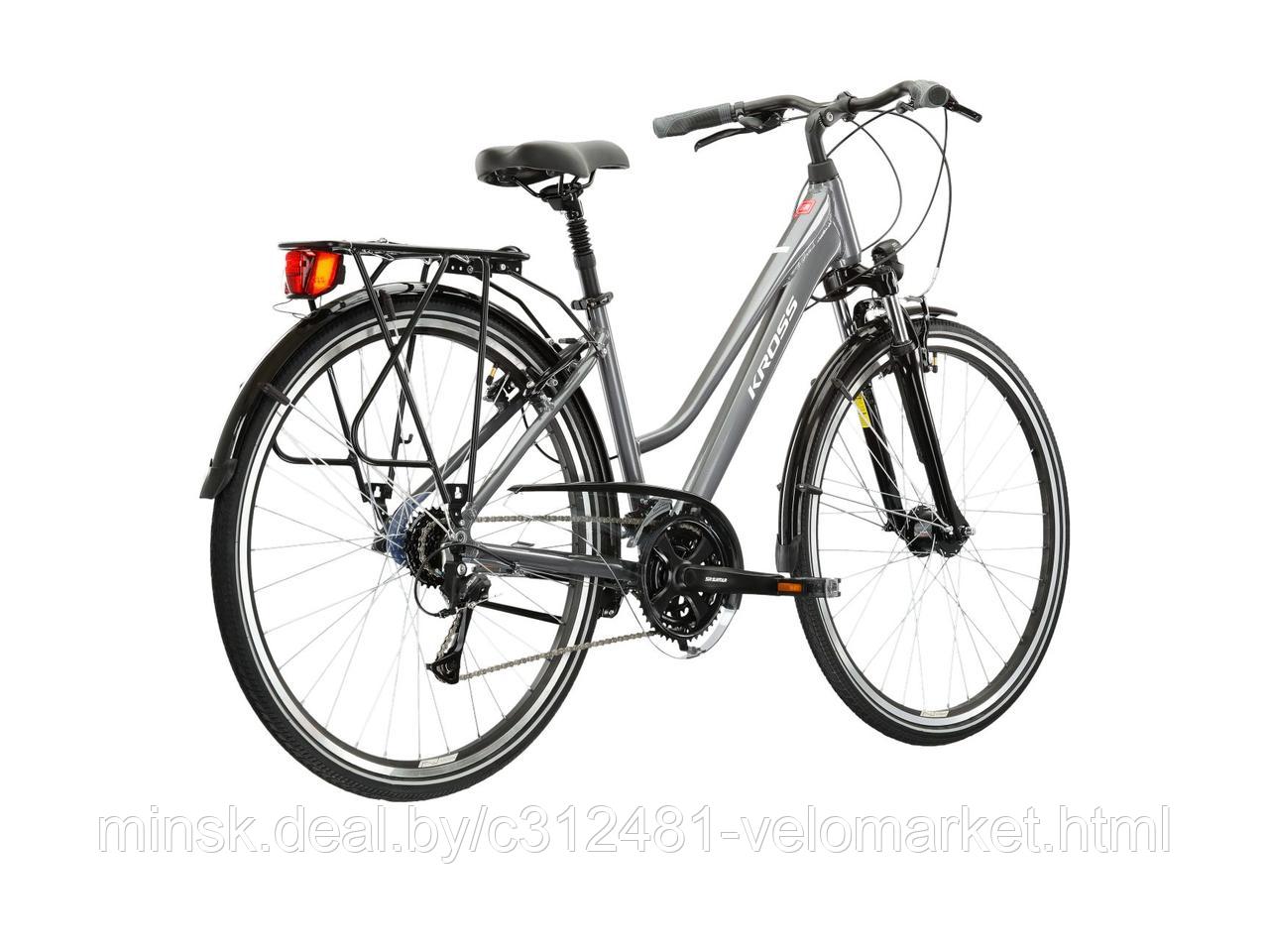 Велосипед KROSS Trans 4.0 D 28 - фото 3 - id-p95116251