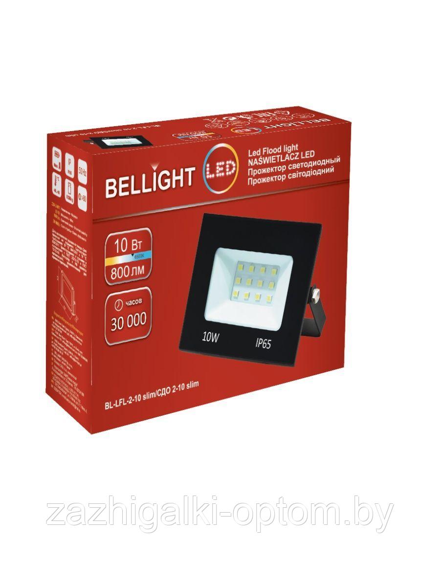 Прожектор светодиодный BELLIGHT BL-LFL-2-10-slim/СДО-2-10 slim 6500К IP65 5903089804208 - фото 2 - id-p174341158