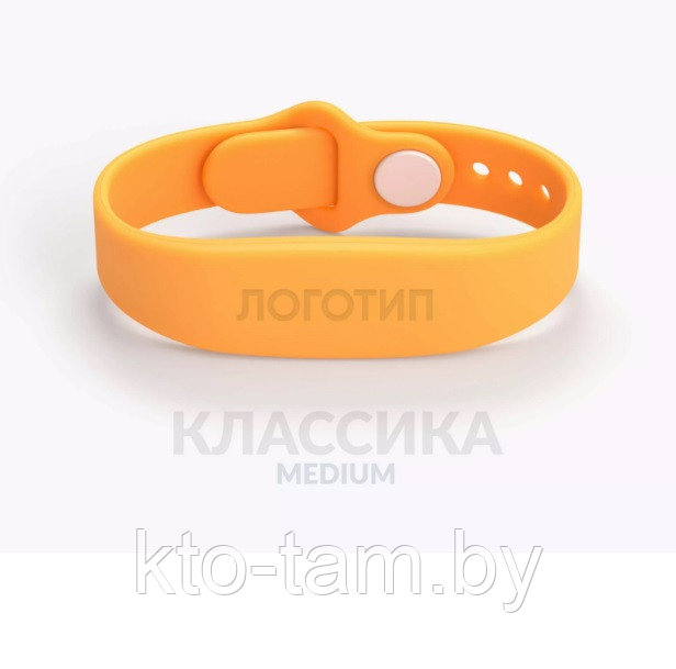 СИЛИКОНОВЫЙ RFID-БРАСЛЕТ КЛАССИКА M С ЧИПОМ - фото 1 - id-p204202368