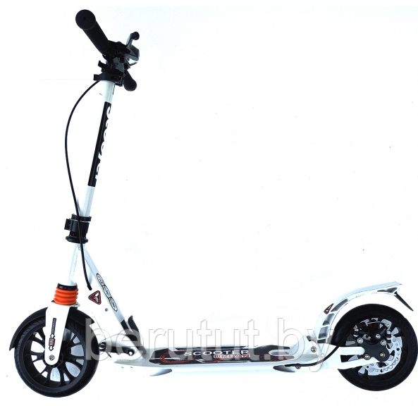 Самокат двухколесный подростковый с ручным тормозом Scooter Urban 116D - фото 4 - id-p204202738