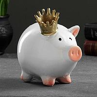 Копилка-свинка для монет «Королева»