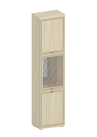 Шкаф-пенал с витриной Лером Карина ШК-1050-АС (ясень асахи)