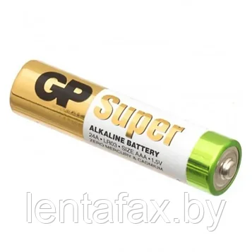 Батарейка (Элементы питания) GP Super LR6/15A (ААА) 1 шт, Китай
