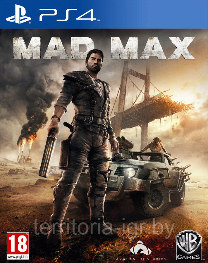 MAD MAX PS4 (Русская версия) - фото 1 - id-p204209814