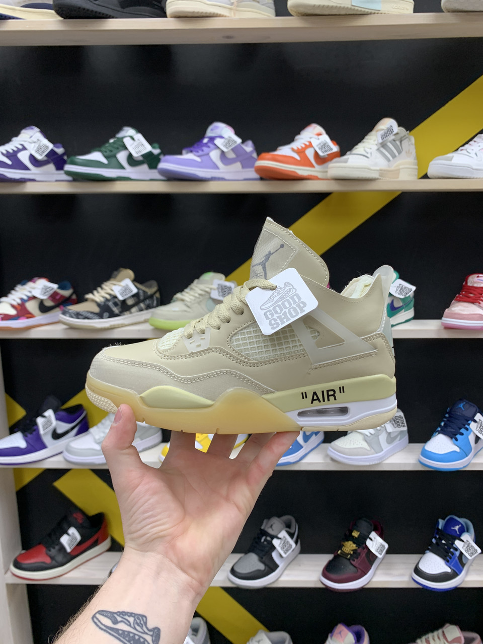Кроссовки Nike X Off-White Air Jordan 4