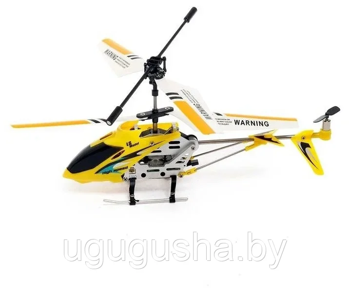 Вертолет радиоуправляемый SKY с гироскопом, цвет жёлтый, синий - фото 2 - id-p204213600