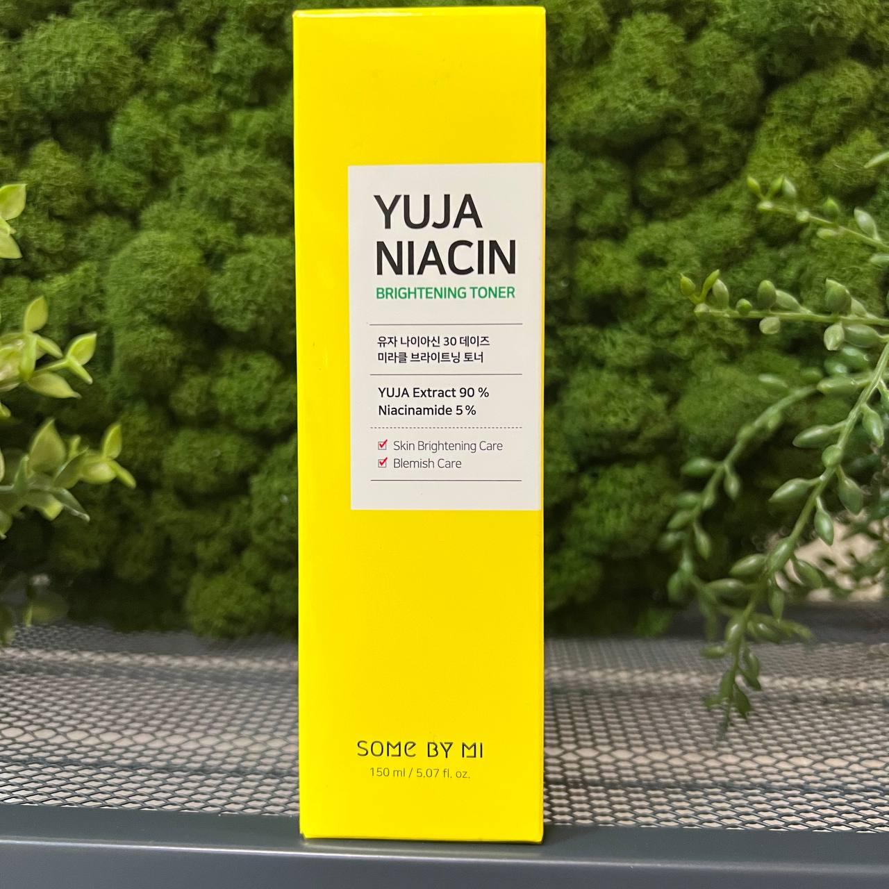 Тонер осветляющий с экстрактом юдзу Some By Mi Yuja Niacin Brightening Toner, 150мл - фото 1 - id-p204012929