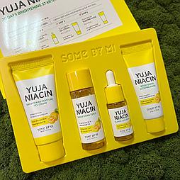 Набор миниатюр для осветления кожи Some By Mi Yuja  Niacin 30 Days Brightening Starter Kit 30ml+30ml+10ml+20