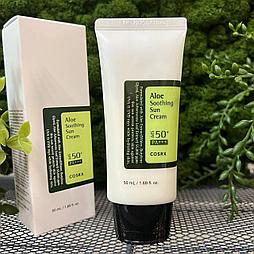 Крем для лица солнцезащитный с соком алоэ вера Cosrx  Aloe Soothing Sun Cream, 50мл