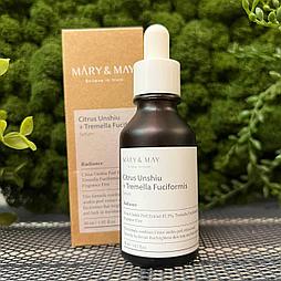 Сыворотка для выравнивания тона кожи Mary&May Citrus Unshiu Fruit +  Tremella  Fuciformis Serum, 30мл