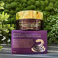 Крем для лица со змеиным ядом Deoproce Syn-Ake Intensive Wrinkle Care Cream, 100мл