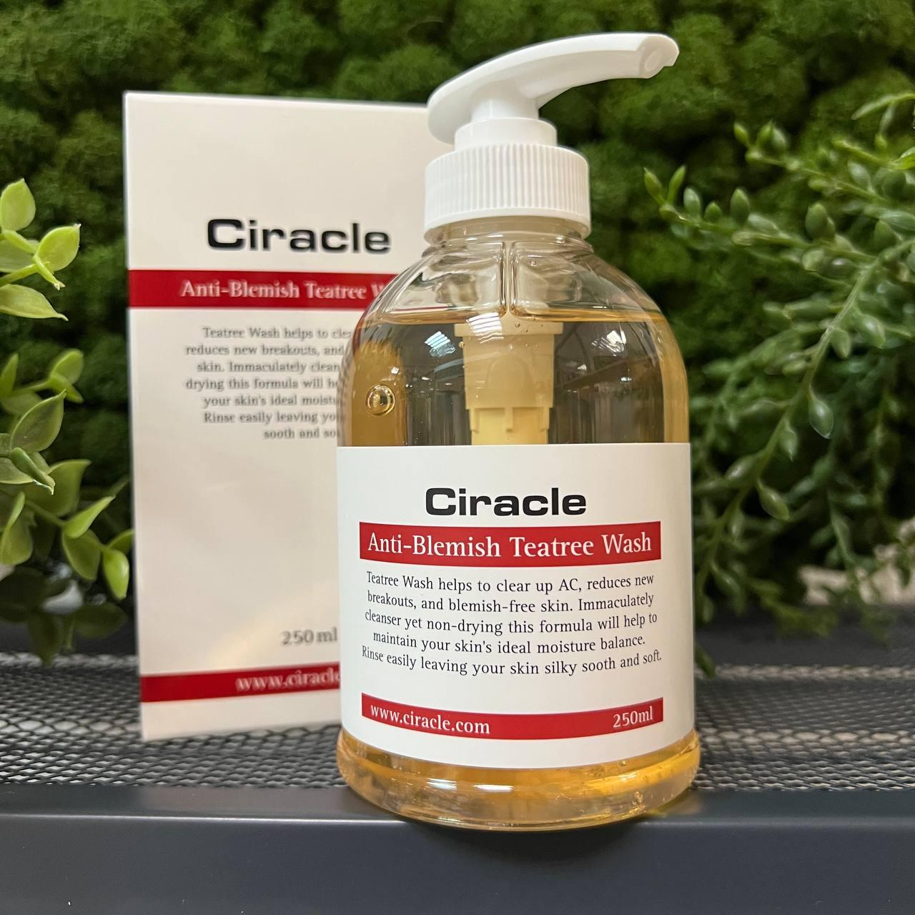 Гель для умывания очищающий для проблемной кожи Ciracle Anti-Blemish Teatree Wash, 250 мл