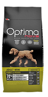 Optima Nova Корм Optima Nova Adult Digestive Mini 8кг Кролик с картофелем для взрослых собак мелких пород