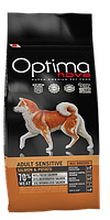 Корм Optima Nova Grain Free Adult Sensitive 12кг Лосось с картофелем для взрослых собак с чувств. желудком