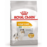 Корм ROYAL CANIN Mini Coat Care 1кг для собак мелких пород с тусклой и сухой шерстью