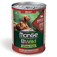 400гр Monge Dog BW GF Adult Lamb/Pumpkin&Zucchini Консерв. корм для собак с ягненком, тыквой и цукини