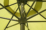 Зонт САЛЕРНО, цвет оливковый,  диаметр 3 м, фото 3